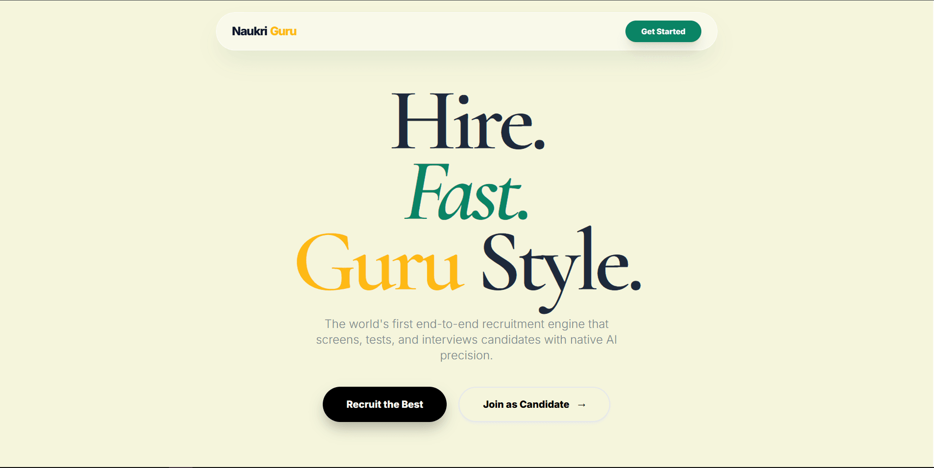AI Recruitment Platform